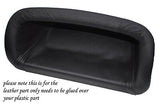 black stitch FITS ROVER 200 25 MG ZR 95-05 DASH POCKET LEATHER COVER ONLY
