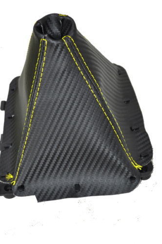 FITS SUBARU IMPREZA WRX STI 92-08 CARBON FIBER GAITER YELLOW CUSTOM NEW