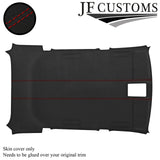 D RED STITCH D GREY LUXE- SUEDE ROOF HEADLINER COVER FOR BMW X3 E83 2003-2010