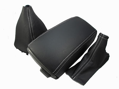 FITS VOLVO S70 V70 C70 850 GAITERS +ARMREST COVER WHITE ST CUSTOM NEW MADE IN UK