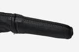grey stitch FITS VAUXHALL OPEL VECTRA B 95-02 LEATHER HANDBRAKE HANDLE COVER