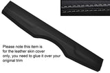 GREY STITCH REAR PARCEL SHELF SKIN COVER FITS FIAT 500 & FIAT 500 ABARTH 07-14