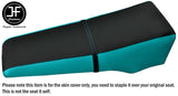 BLACK AND TEAL VINYL CUSTOM FITS SEA DOO 587 XP SP SPX SPI 83-93 SEAT COVER ONLY