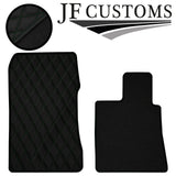 D GREEN DIAMOND STITCH VINYL 4XTAILORED FLOOR CARPETS FOR HONDA LEGEND 06-21 JF1