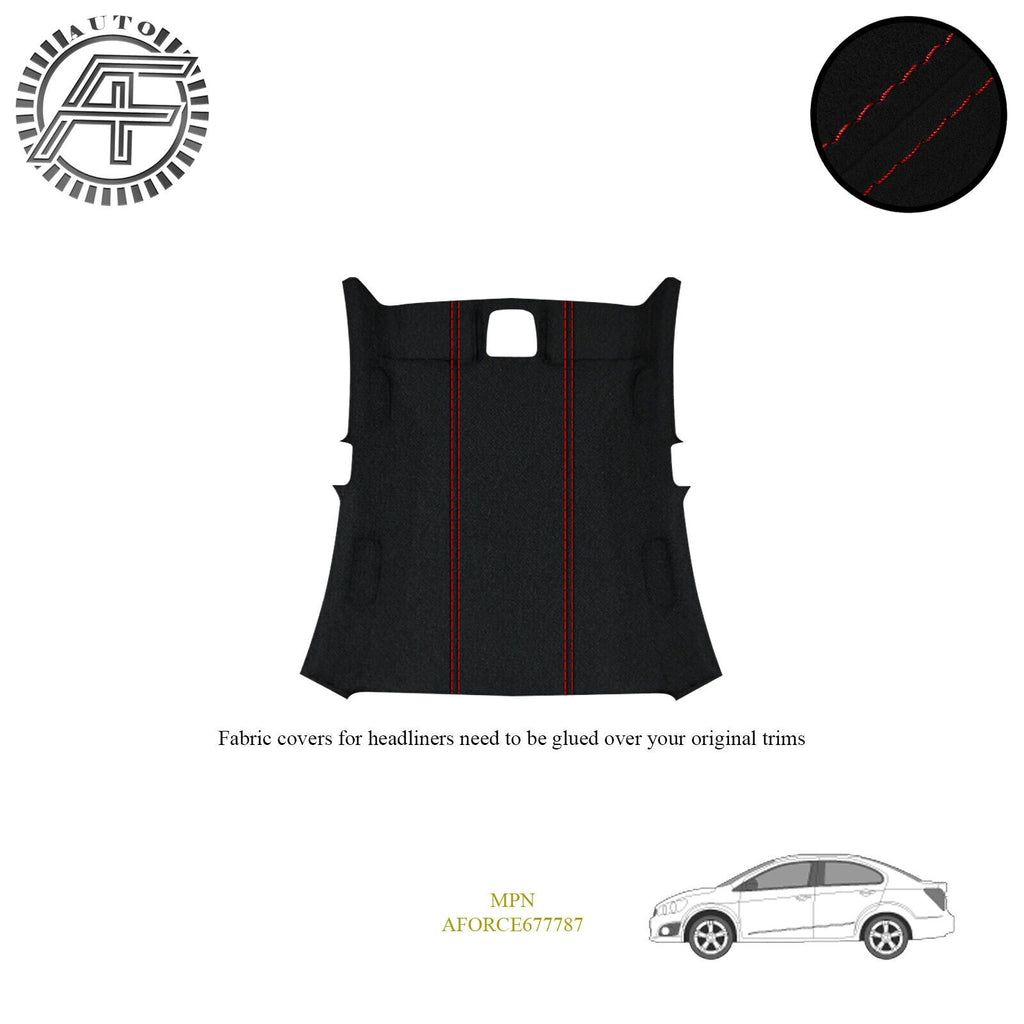LUXE SUEDE HEADLINER COVER FOR CHEVROLET AVEO T300 4 DOOR SEDAN 2011-2020