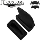BLACK STITCH LEATHER HANDBRAKE+FRAME FITS FORD ESCORT MK1 MK2 CAPRI MK1 68-80