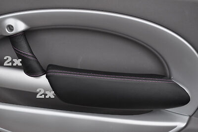 FITS BMW MINI COOPER 2X PANTHER 2X DOOR HANDLE COVERS pink CUSTOM NEW MADE IN UK