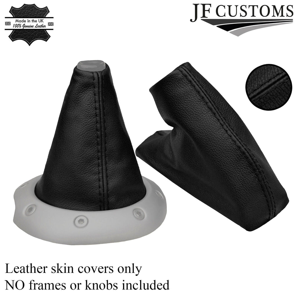 FITS MG MGF MGTF BLACK  LEATHER GEAR & HANDBRAKE  99+ CUSTOM NEW MADE IN UK