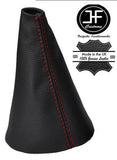 RED STITCH FITS RENAULT MASTER 3 2010-2015 GEAR GAITER REAL LEATHER NEW