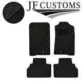 CREAM DIAMOND VINYL 4X TAILORED FLOOR CARPET FOR SSYANGYONG KYRON SWB 07-21 JF1