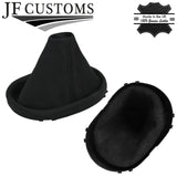 BLACK STITCH LEATHER GEAR HANDBRAKE + PLASTIC FRAMES FITS FORD ESCAPE 05-07