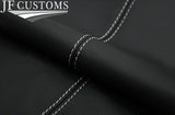 WHITE STITCH 3X DASH TRIM LEATHER SKIN COVERS FITS LAND ROVER DEFENDER 07-14
