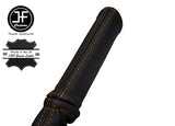 orange stitch FITS NISSAN NAVARA D40 HANDBRAKE HANDLE     COVER ONLY CUSTOM NEW