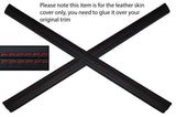 RED STITCH 2X DOOR SILL TRIM SKIN COVERS FITS TOYOTA LEXUS SOARER 90-00