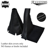 WHITE STITCH FITS TOYOTA LEXUS IS200 IS300 GEAR & HANDBRAKE GAITER 1998-2005