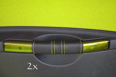 FITS CITROEN C2  2X DOOR HANDLE COVERS yellow st CUSTOM NEW MADE IN UK