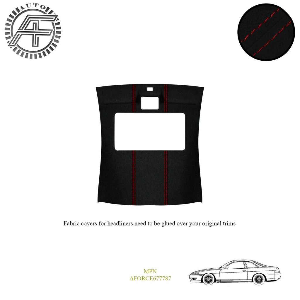 LUXE SUEDE HEADLINER COVER FOR TOYOTA SOARER MK3 2 DOOR COUPE + SUNROOF 91-00