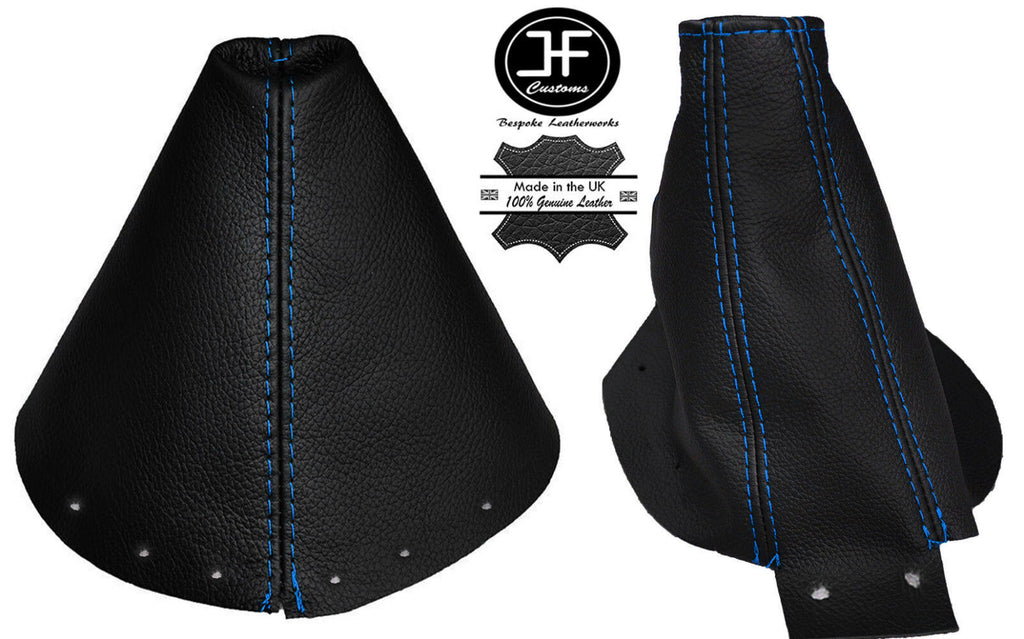 BLUE STITCHING LEATHER MANUAL GEAR & HANDBRAKE GAITER FITS 300ZX 1989-2000