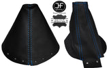 BLUE STITCHING LEATHER MANUAL GEAR & HANDBRAKE GAITER FITS 300ZX 1989-2000