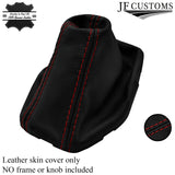 DARK RED STITCH LEATHER MANUAL GEAR FITS CHEVROLET CAMARO 16-19 CUSTOM NEW
