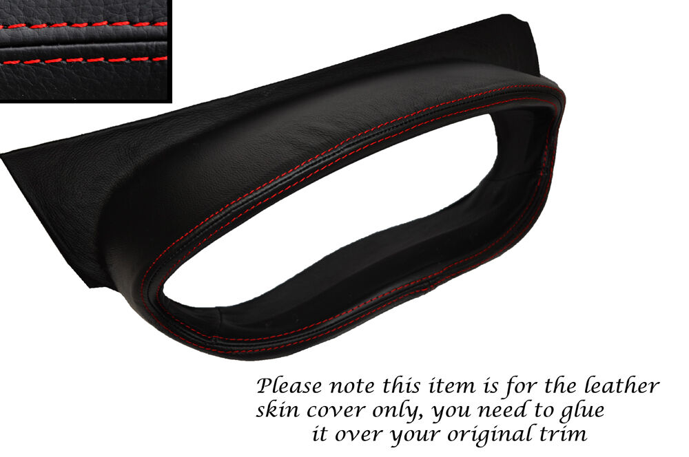 RED STITCH SPEEDO HOOD SKIN COVER FITS VAUXHALL VIVARO RENAULT TRAFFIC 10-14