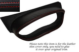 RED STITCH SPEEDO HOOD SKIN COVER FITS VAUXHALL VIVARO RENAULT TRAFFIC 10-14