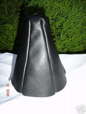FITS FIAT 124 SPIDER 2000 BLACK REAL LEATHER SHIFT BOOT CUSTOM NEW MADE IN UK