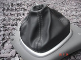 FITS RENAULT SCENIC 2004-2009 GREY LEATHER GEAR GEAR NEW CUSTOM NEW MADE IN UK