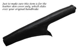 GREY STITCHING FITS NISSAN JUKE 2010-2013 + LEATHER HANDBRAKE GAITER ONLY