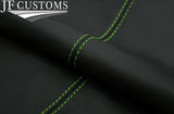 LIGHT GREEN STITCH LEATHER DASH DASHBOARD COVER FITS FIAT 500 ABARTH 07-16
