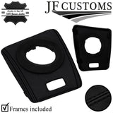 BLACK STITCH LEATHER SMG AUTOMATIC GEAR + SURROUND TRIMS FOR BMW E46  99-05
