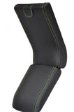 FITS MG MGF MK1 ARMREST LEATHER COVERS 95-99 L GREEN   ST CUSTOM NEW MADE IN UK