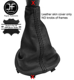 BLACK STITCH TOP GRAIN LEATHER MANUAL GEAR FITS CITROEN XSARA PICASSO 1999-2010