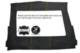 YELLOW STITCH ROOF HEADLINING LINER LEATHER COVER FITS PORSCHE 924 944 75-85