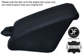 BLACK STITCHING DASH DASHBOAD TRIM LEATHER COVERS FITS BMW 6 SERIES E24
