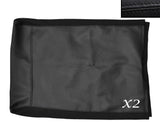BLACK STITCH 2X VINYL & LUXE SUEDE GLASS ROOF BAGS FITS TOYOTA MR2 MK2 89-00