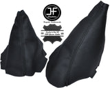 BLACK STITCH GEAR HANDBRAKE GAITER LEATHER FOR CHEVROLET CORVETTE C6 2005-2013