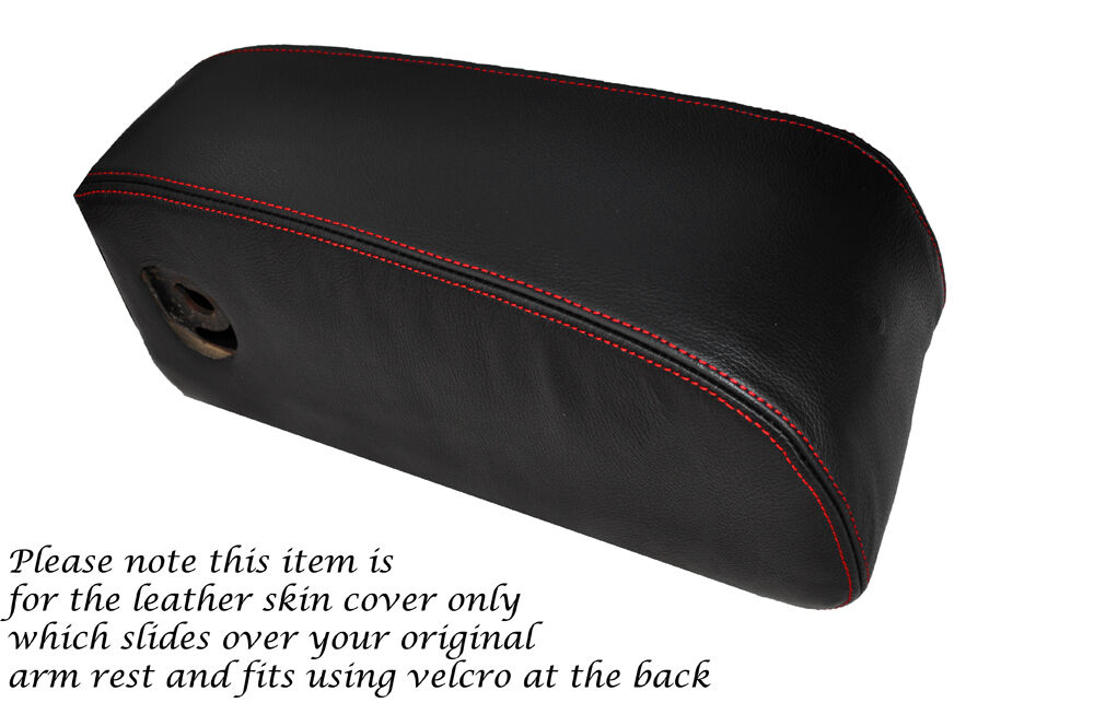 RED STITCHING LEATHER ARMREST SKIN COVER FITS ROVER P5 P5B V8 COUPE CUSTOM NEW