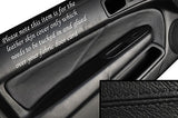 BLACK STITCH FITS NISSAN 200 SX S14 93-99  2 X DOOR CARD TRIM COVERS ONLY