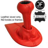 RED REAL LEATHER MANUAL GEAR GAITER FITS PORSCHE 986 BOXSTER 1996-2004