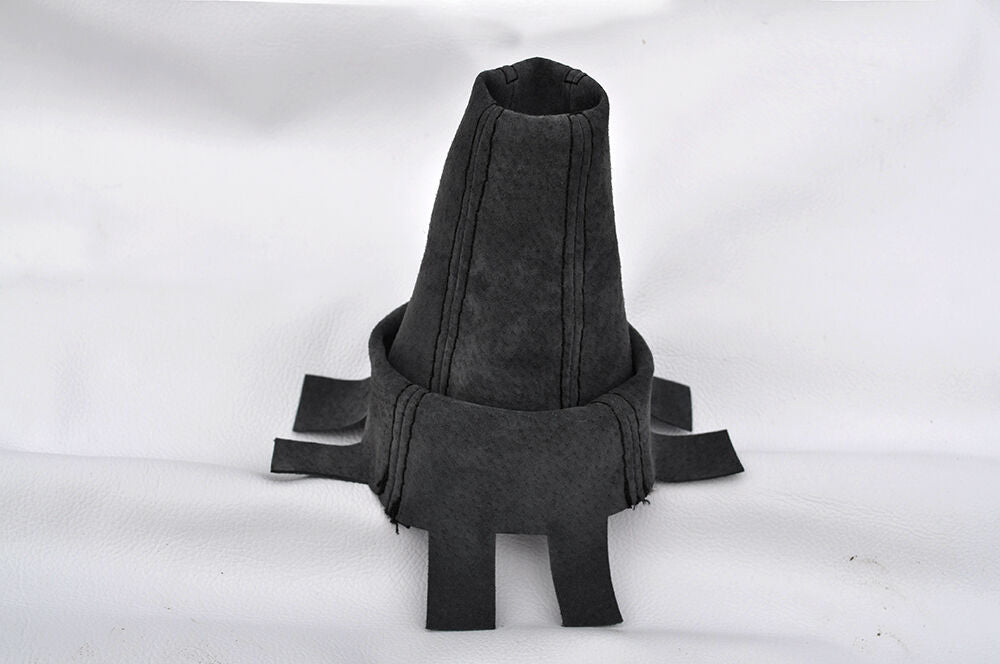 BLACK STITCH FITS HONDA CIVIC TYPE R MK8 FN2 GEAR GAITOR GRAPHITE GREY SUEDE