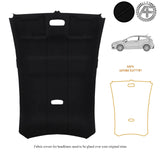 LUXE SUEDE HEADLINER COVER FITS FORD FIESTA MK6 08-17 CUSTOM NEW MADE IN UK