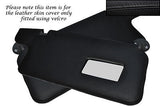 BLACK STITCH FITS HONDA PRELUDE MK3 86-91 2X SUN VISORS LEATHER COVERS ONLY