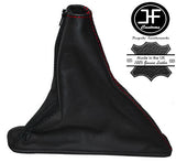 RED STITCHING REAL LEATHER HANDBRAKE GAITER FITS DODGE NITRO 2007-2012