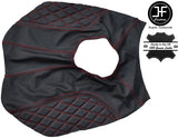 RED STITCH FRONT CENTER CONSOLE TUNNEL COVER FITS ALFA ROMEO GIULIA SUPER TI