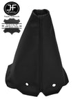 BLACK LEATHER GEAR GAITER FITS PEUGEOT 306 HATCHBACK ESTATE CABRIO CONVERTIBLE