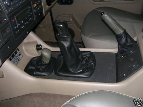 89-04 FITS LAND ROVER DISCOVERY HI/LO GEAR HANDBRAKE COVERS CUSTOM NEW