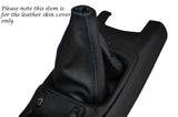 BLUE STITCHING LEATHER GEAR GAITER FITS FORD SIERRA RS COSWORTH MK1 CUSTOM NEW