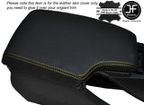 YELLOW STITCHING LEATHER ARMREST LID COVER  FITS BMW 3 SERIES F30 F31 2012-2016