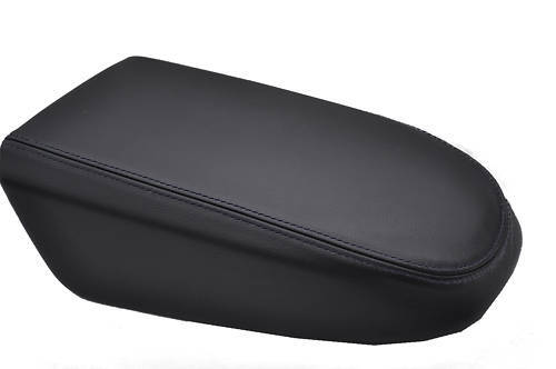 FITS FORD FOCUS MK3 05-08 ARMREST COVER LEATHER BLACK ST CUSTOM NEW MADE IN UK
